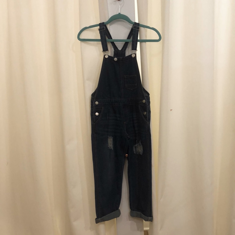 denim overalls
